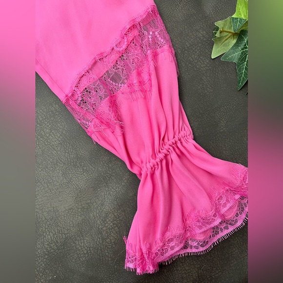 Kobi Halperin Nicolette Silk Blouse L New - Picture 3 of 5